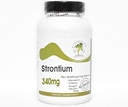 Strontium 340mg Bone Support ~ 200 Capsules - No Additives ~ Naturetition Supplements