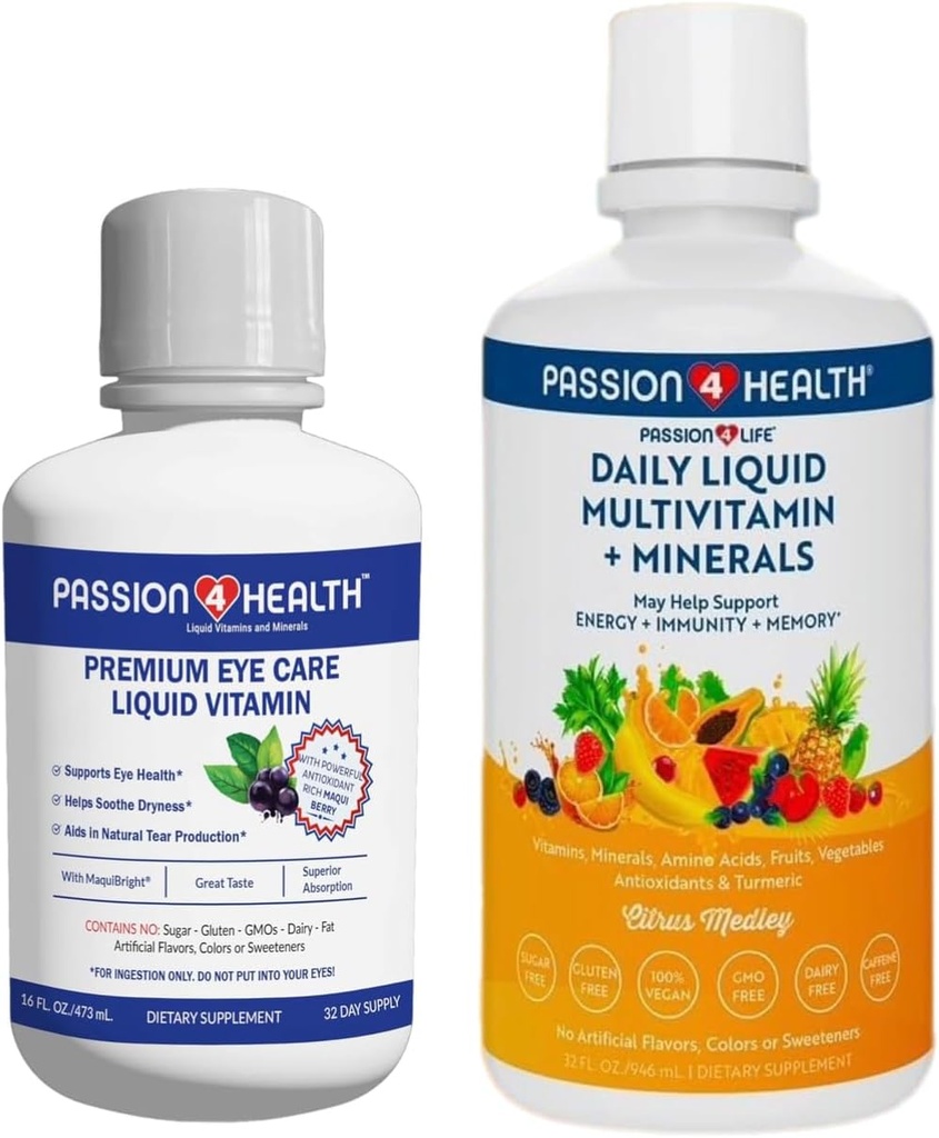 Cuidado de ojos Premium Vitaminas líquidas