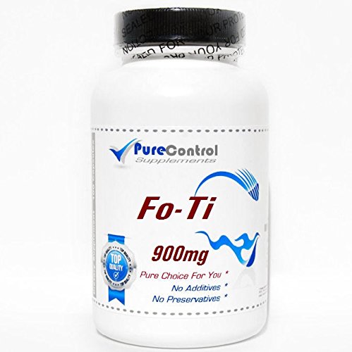 Fo-Ti Ho-Shou-Wu 900mg // 100 Capsules // Pure