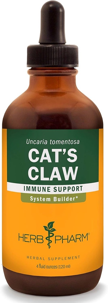 Herb Pharm Cat's Claw (UNA de Gato) Extracto para Immune System Support - 4 Ounce