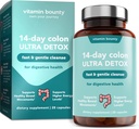 Vitamina Bounty 14 días Colon Ultra Detox Cleanse - Gentle Colon Cleanse, Colon Cleanser Detox, Soothing Gut Cleanse, Support Gut Health and Regular Bowel Movements, Digestive Health - 28 cápsulas