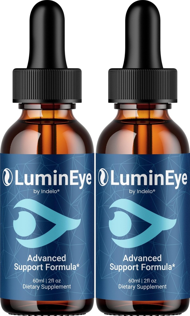 LuminEye – Advanced Liquid Formula for Eye Wellness & Daily Visual Support (2 Bottle - 2 Month Supply)