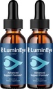 LuminEye – Advanced Liquid Formula for Eye Wellness & Daily Visual Support (2 Bottle - 2 Month Supply)