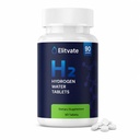 Hydrogen Water Tablets with Magnesium, Molecular Hydrogen H2 Tablets for Drinking Water, Fast Dissolving, Light Citrus Flavor, 12 PPM Hydrogen Rich Water, 90 Count