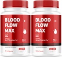 LIVORKA (2 Pack Blood Flow Max, Blood Flow Max Capsules, Blood Flow Max Blood Support, BloodFlow Max, Blood Flow Capsules for Generall Wellness, Blood Flow Max Pills, 60 cápsulas para 2 meses