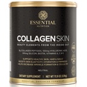 Esquía de colágeno de nutrición esencial - Péptidos de colágeno hidrolizado, con ácido hialurónico, silicona " Biotina - cabello, piel " uñas - Neutral - 11.9 oz (30 piezas)