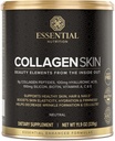 Esquía de colágeno de nutrición esencial - Péptidos de colágeno hidrolizado, con ácido hialurónico, silicona " Biotina - cabello, piel " uñas - Neutral - 11.9 oz (30 piezas)