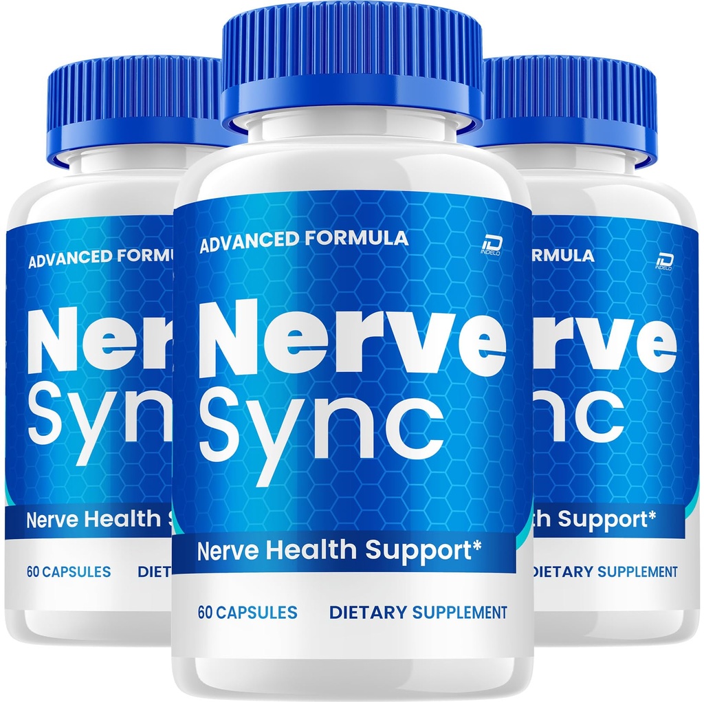 Nerve Sync Capsules – NerveSync Advanced Supplement Natural Blend, Reviews (3 Pack - 180 Capsules)