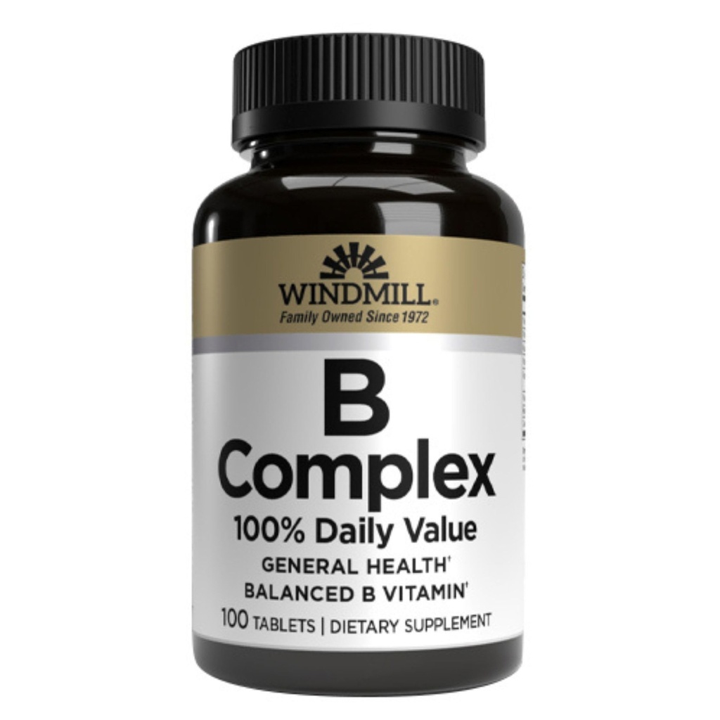 Windmill B-Complex Tablets 100 Tablets