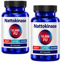 Ultimate Nattokinase Capsules, Nattokinase 10800 Fu, Nattokinase Supplement Organic, Added Vitality and Wellness for Daily Wellness Support – Vegan, Gluten-Free, 120 Capsules