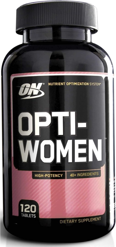 Optimum Nutrition 120 Opti-Women's Mujer Multivitamin Optiwomen Capsules