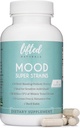 Probióticos - Mood Super Strains Probiótico - Naturalmente apoya la digestión " Mood - Probióticos libres de histaminas w/L Rhamnosus GG, Shelf Stable Probiotic Supplement, 60 Day Supply, Non-GMO, Vegan