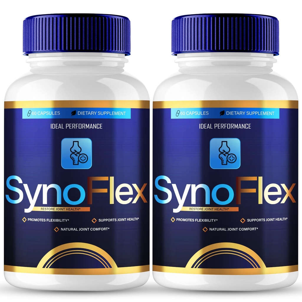 Synoflex Capsules, Syno Flex Pills Advanced Formula Reviews (2 Pack)