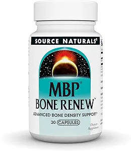 Source Naturals MBP Bone Renew - Milk Protein for Advanced Density Support - 30 Capsules