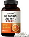 NatureBell Liposomal Vitamina C 2,000mg Por Serving, 240 cápsulas peru High Absorption Fat-Soluble Vitamins – Collagen Booster – Non-GMO