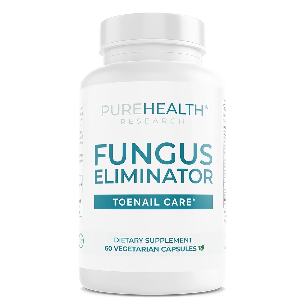 Toenail Fungus by PureHealth Research Full-Spectrum Helps Soothe, Repair, & Stimulate Fresh, Clear Nail Growth Non-GMO, USA Manufactured, 1 Bottle