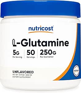 Nutricost L-Glutamina Powder 250 gramos