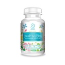 ACTIF Ovary y Uterus Máximo Soporte con 15 Factores Avanzados y Omega-3 – Non GMO, Made in USA, 90 Cuenta