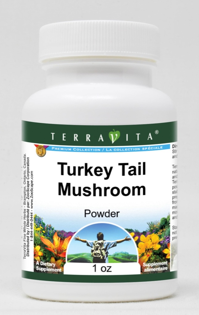 Turkey Tail Mushroom Powder (1 oz, ZIN: 521828) - 3 Pack