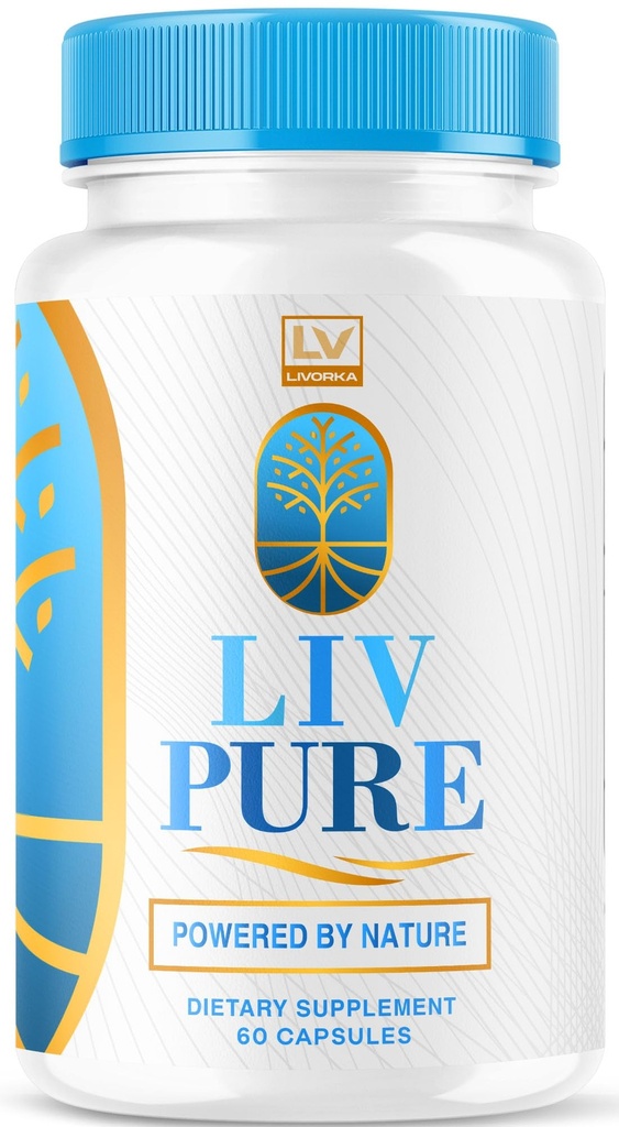 Livpure - Livpure Capsules, Suplementos oficiales Liv Pure Liver Avanzado para la salud general &amp; Wellness, All Natural Formula Liv Pure Pills Reseñas, 60 cápsulas para 1 mes