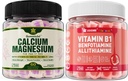 Suplemento de calcio con base vegetal +Vitamin B1 Gummies