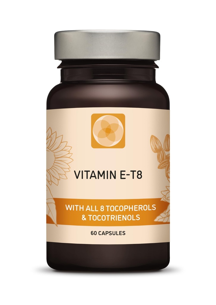 Ultra Tocotrienol 200mg Vitamina E Vegan – Los 4 tocotrienol - Alpha Tocotrienol + Beta Tocotrienol + Gamma Tocotrienol + Delta Tocotrienol – No Tocopherols - Complejo Único de Tocotrienol