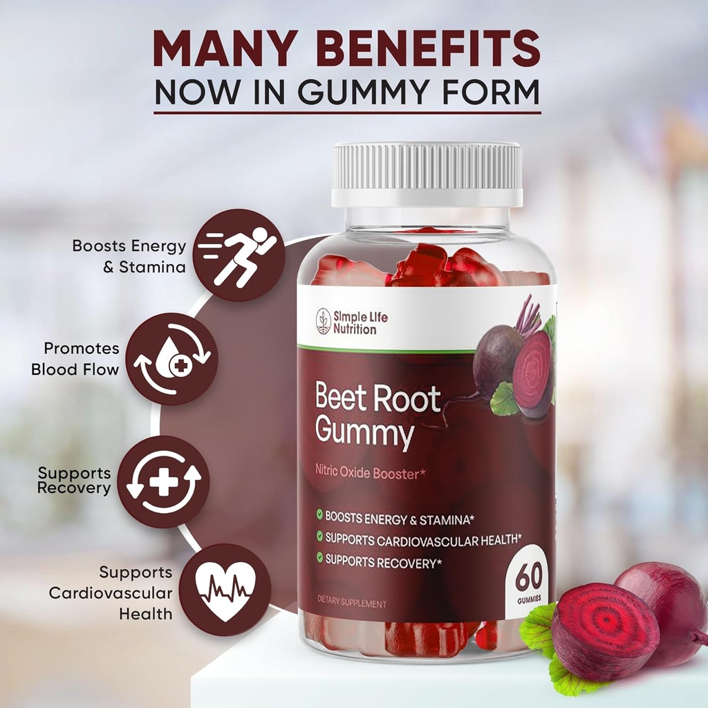 Booster de óxido nítrico para hombres &amp; mujeres - Orgánica de las botas vegetarianas sin gluten - 60CT