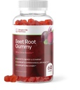 Organic Beet Root Gummies - Nitric Oxide Booster for Men & Women - Organic Non-GMO Gluten Free Vegan Beets - 60CT