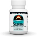 Fuente Naturales Selenio, Orgánicamente Libra Antioxidante de Alimentos-Formos*, 200 mcg - 60 Tabletas