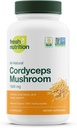 Cordyceps orgánicos Capsules (Cordyceps Sinensis Mushroom Extract)- 1500mg Por Serving - Energía y resistencia Soporte - Rich in Alpha Glucan - Vegan, Non GMO, Gluten-Free - 90 cápsulas