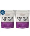 Peptides de colágeno en vivo Polvo - Pelo, Piel, Nail, y Soporte Conjunto - Tipo I & III Collagen - Proteína Hidrolizada Naturalmente-Fuente - 16oz (2-Pack)