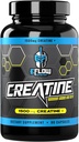eFlow Creatine Capsules, HCL Creatine Pills - Suplemento Creatine para Hombres &amp; Mujeres, Muscle Builder, Endurance, Strength, con AstraGin y Senactiv (1500mg, 90 cápsulas)