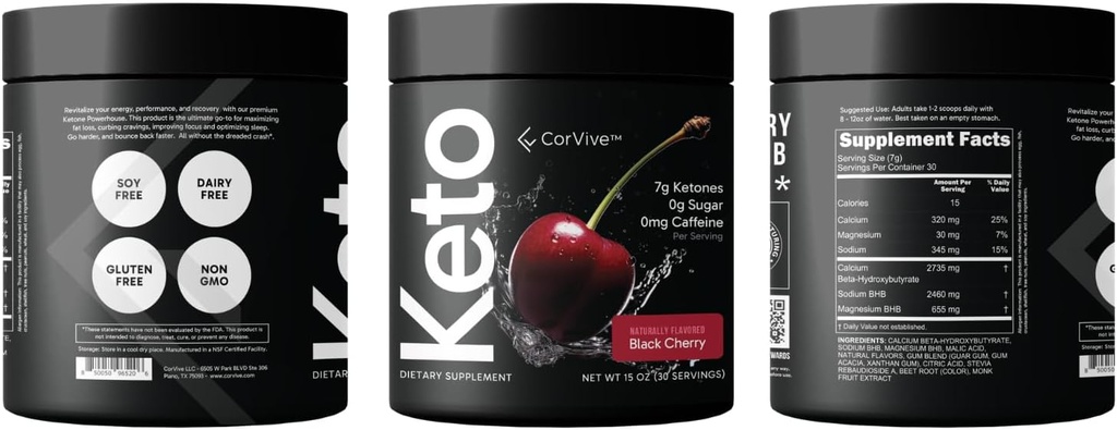 Polvo de hidratación Premium - Electrolito equilibrado y soporte energético, Zero Carb, Keto Friendly - Carnivore Aprobado - 30 Servimientos