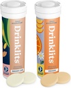 Bebidas Bombillas de hidratación - Electrolitos &amp; Vitaminas ← Ginger-Lime y Orange - 2 Pack (20 Servings)