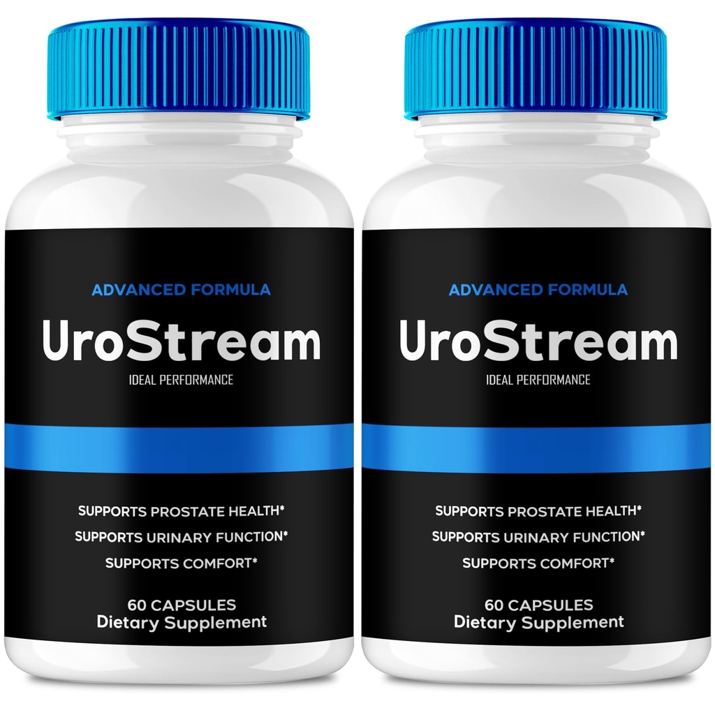 IDEAL PERFORMANCE UroStream Capsules, URO Stream Reviews (2 Pack)