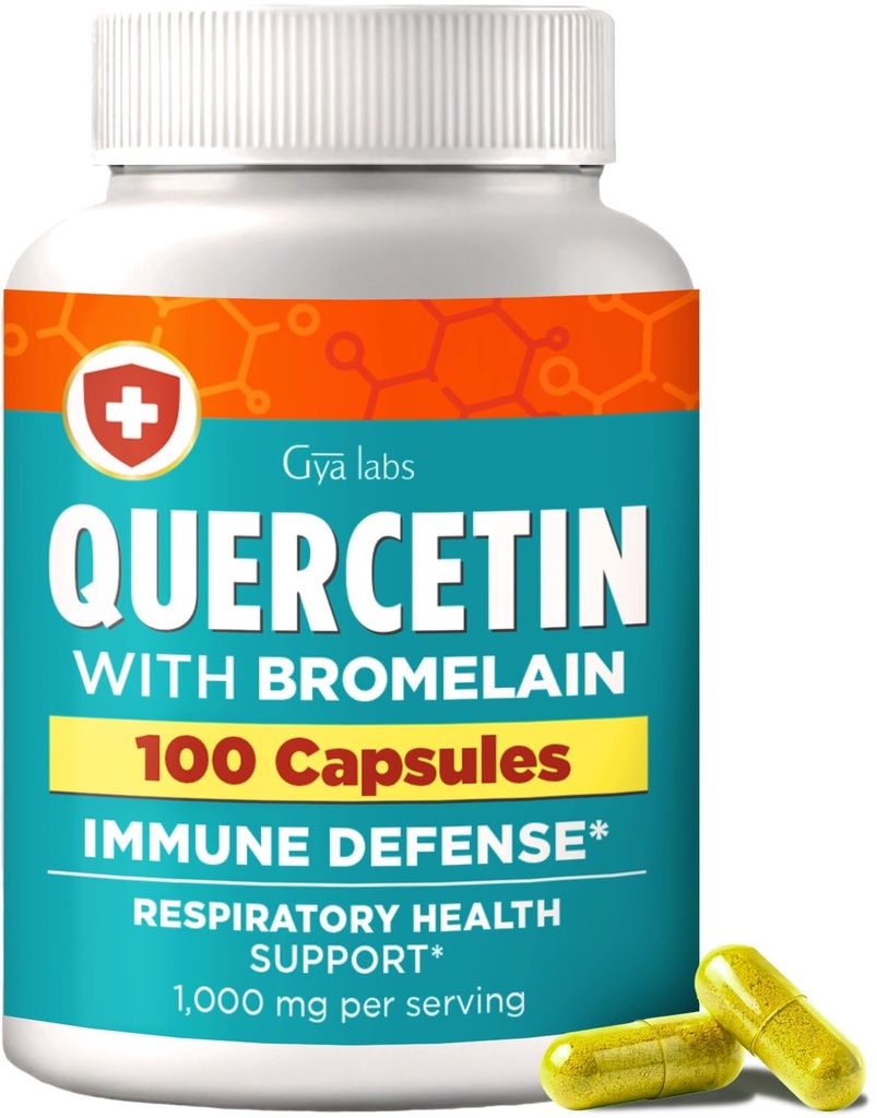 Gya Labs Quercetin Capsules (100 Count)