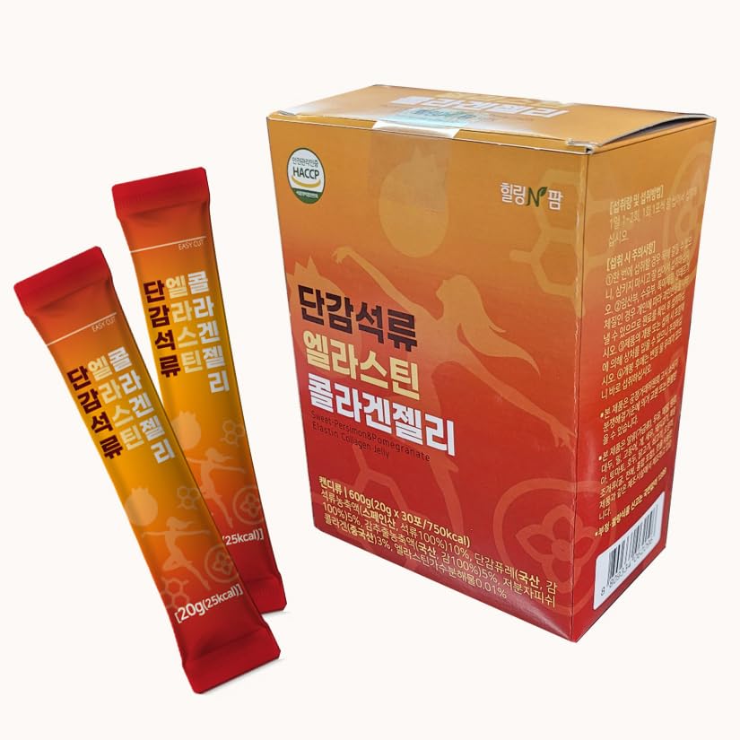 Sweet Persimmon&Pomegranate Elastin Collagen Jelly Collagen Jelly Stick 20g * 30 Stick