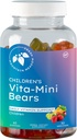 Sierra Meadow Herbs Vita-Mini Bears for Children ← Multivitamin with Biotin, Folic &amp; Pantothenic Acid, Iodin, Zinc ← para el desarrollo saludable de los niños ¦ Fruit Gummies, 60 ct.