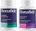 Bonafide Relizen + Ristela – Alivio sin hormonas de flashes calientes y sudor nocturno durante la menopausia* + Soporte sin hormonas para la satisfacción sexual de las mujeres – 1 mes de suministro