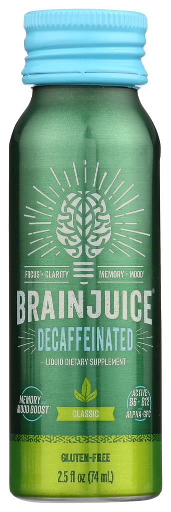Brainjuice Classic Decaf BrainJuice SGL, 2.5 FZ