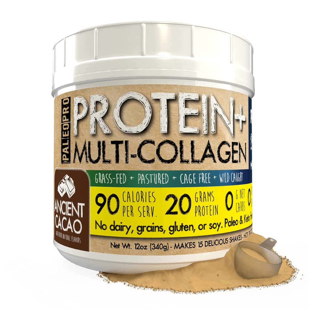PaleoPro® Protein+ Multi-Collagen (Ancient Cacao)