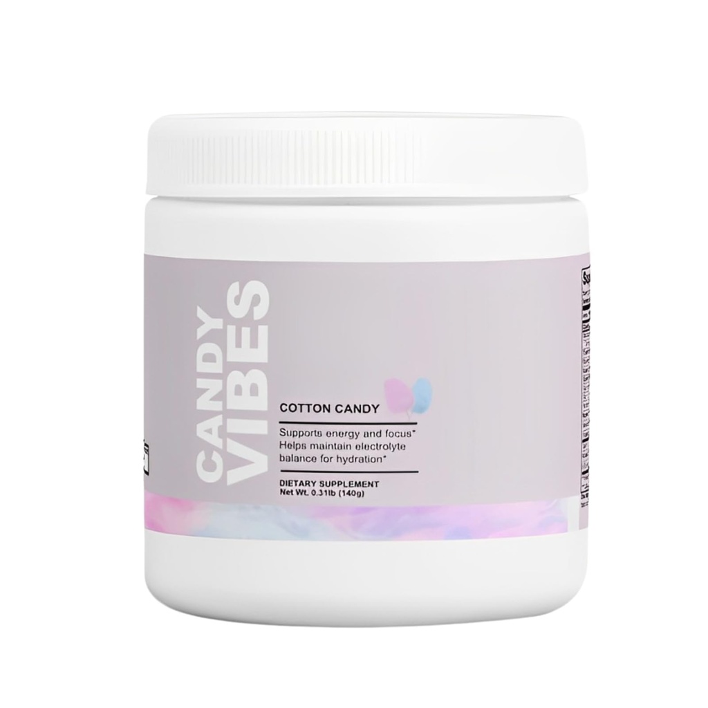 Candy Vibes - Pre-Workout Powder Sugar Free Taste Formula Crafted Smooth, sustained Lift in Their Energy and Focus