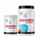 Undefined Nutrition Greatness Blue Razz + Creatine Monohydrate
