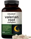 NatureBell Valerian Root for Sleep, 300 Veggie Capsules with Magnesium Glycinate, Chamomile, Passionflower, Lemon Balm, Ashwagandha, & More – Relaxation & Sleep Support Supplement – Melatonin Free