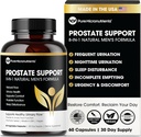 Micronutrientes puros Advanced Prostate Health Supplement - Saw Palmetto, Beta-Sitosterol, Stinging Nettle Root, " Lycopene - Control de vejiga " Suplementos de apoyo urinario para hombres