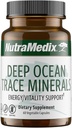 NutraMedix Deep Ocean Trace Minerals 1000mg - Mineral & Energy Supplements - Magnesium, Zinc, Potassium, Boron, Phosphorus & Manganese - Electrolyte Support (60 Capsules)