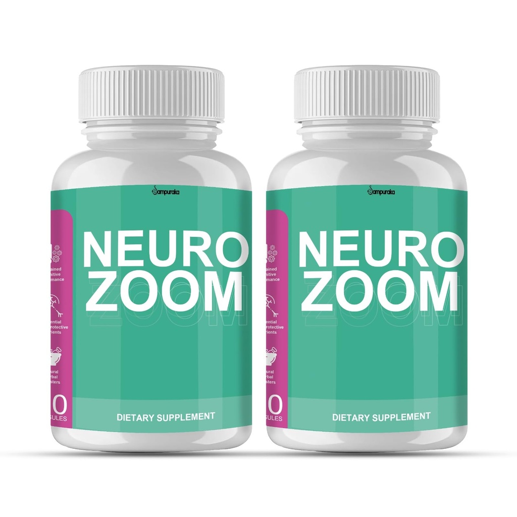 Neuro Zoom New Advanced Formula Supplement (2 Packs)