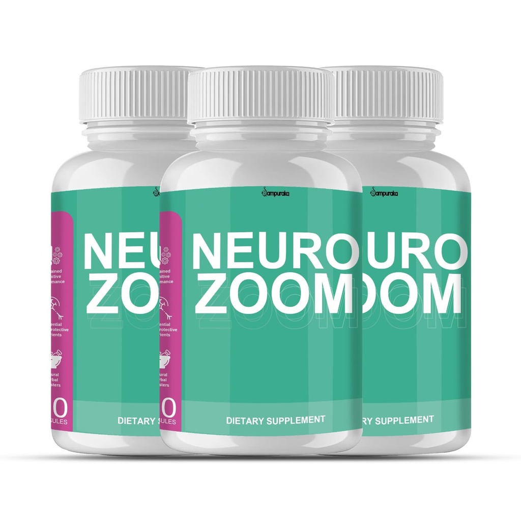 Neuro Zoom New Advanced Formula Supplement (3 Packs)