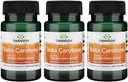 Swanson Beta-Caroteno (Vitamin A) Skin Eye Immune System Health Antioxidant Support 10000 Iu (3000 mcg) 100 Sgels (3 Pack)