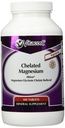 Vitacost Chelated Magnesium - Albion Magnesium Glycinate Chelate Buffered - 400 mg - 180 Tablets